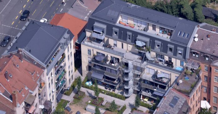 Anlage mit gefördertem Wohnen in Fürth (Quelle: Falcon Crest/GBI Holding AG)