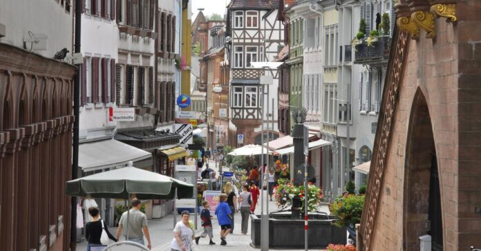 Innenstadt Lahr (Quelle: Stadt Lahr/M. Bamberger)