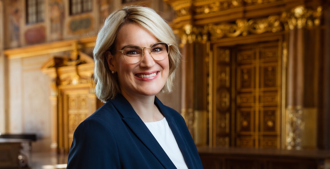 OBM Eva Weber aus Augsburg (Quelle: Stadt Augsburg/Martin Augsburger)