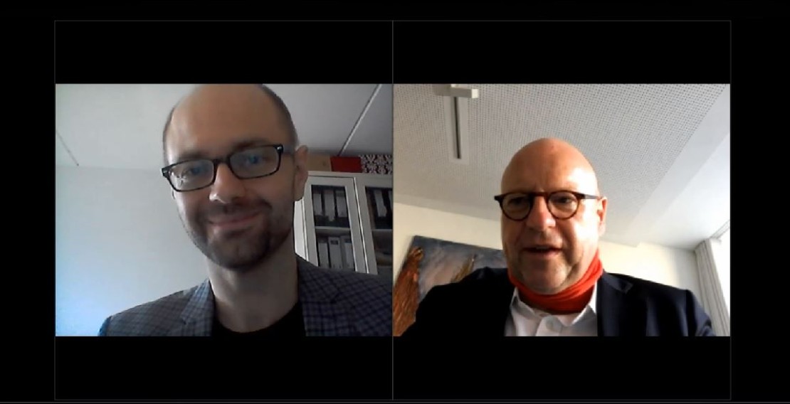 OBM-Video: Andreas Erb (links) und Markus Lewe. (Quelle: Screenshot)