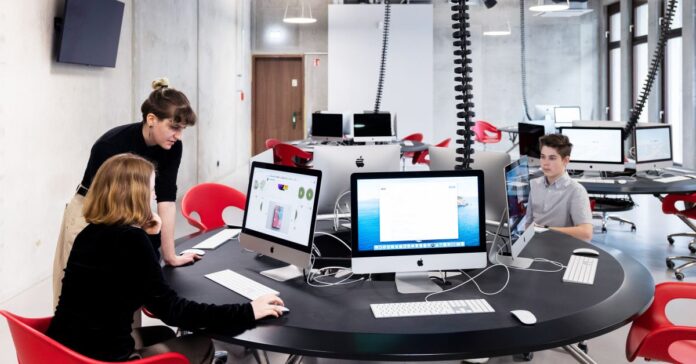 Digitale Bildung: das TUMO-Center in Berlin. (Quelle: KfW/Jonas Wresch)